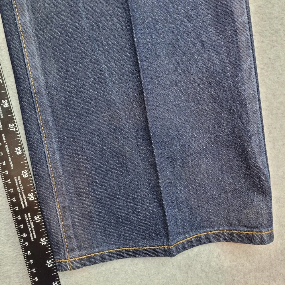 Levi's 517 Bootcut Jeans Mens 38x32 Blue Denim 100% Cotton Classic Dark Wash